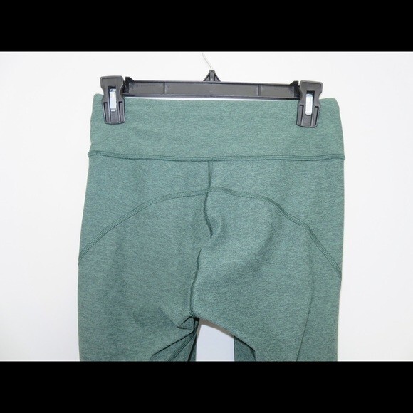 Outdoor Voices Leggings Hunter Green 7/8 Warmup Small Active Stretch Pants - Picture 6 of 9
